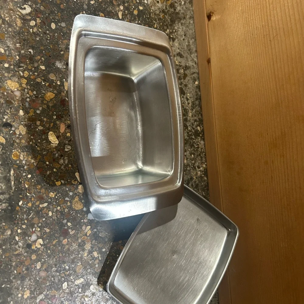 Stainless Steel Butter Dish